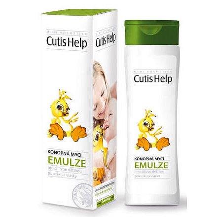 CutisHelp mimi konopná mycí emulze 200 ml