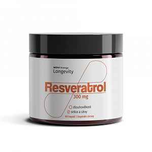 MOVit Energy LONGEVITY Resveratrol 300 mg 60 kapslí