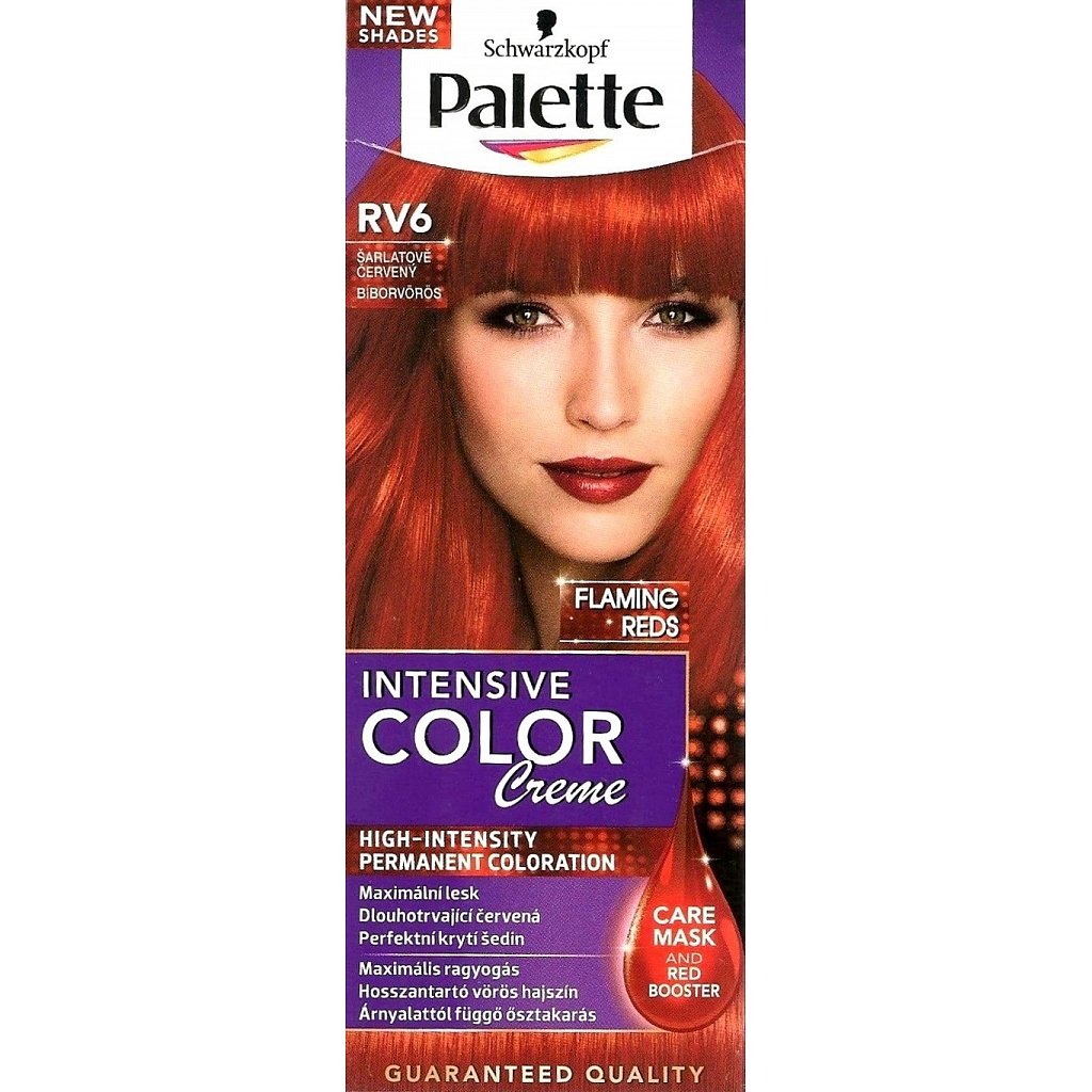 Schwarzkopf Palette Intensive Color Creme barva na vlasy RV6 Šarlatově červený