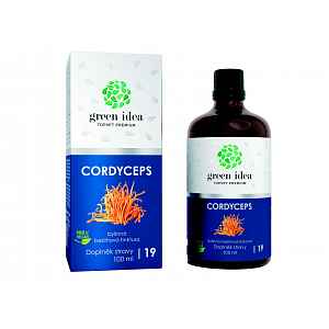 Green idea Cordyceps bezlihový extrakt 100 ml