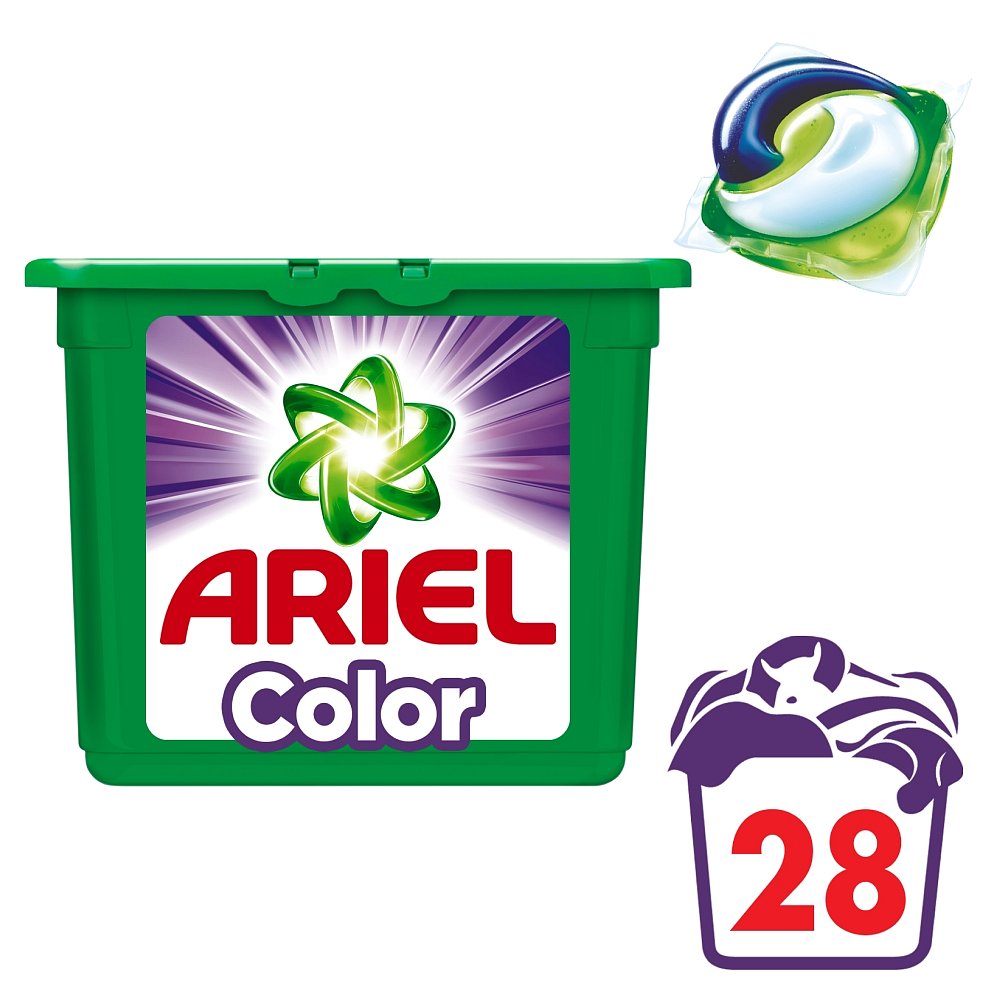 Ariel Color gelové kapsle 28 ks