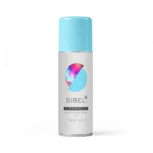 Barevný sprej na vlasy Sibel Hair Colour Pastel - pastelově modrá - 125 ml (023000019)