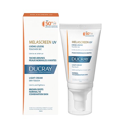 DUCRAY Melascreen legere 50+ 40ml-opal.krém lehký