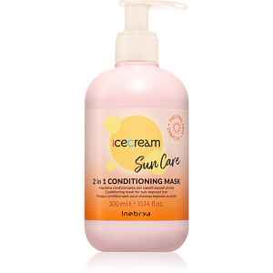 Inebrya Sun Care 2 in 1 Conditioning Mask maska na vlasy pro vlasy namáhané sluncem 300 ml