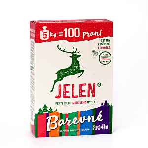 Jelen Prací prášek na barevné prádlo 5 kg