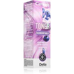 Delia Cosmetics Cameleo Toner barevný toner na vlasy odstín Blueberry Milk 75 ml