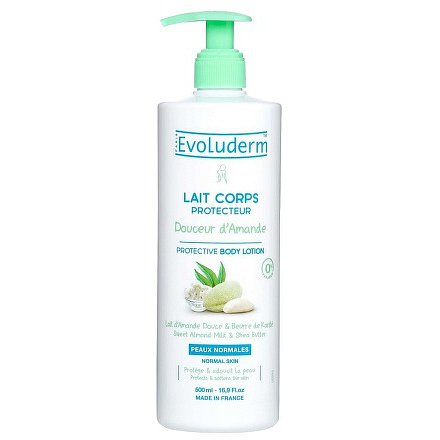 Evoluderm tělové mléko s mandlovým mlékem a bambuckým máslem 500 ml