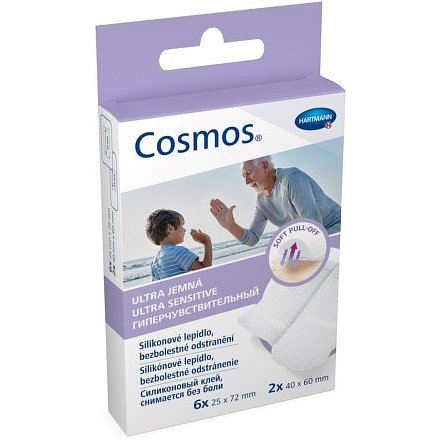 Cosmos Ultra jemná dělená 25x72mm 6ks + 40x60mm 2ks