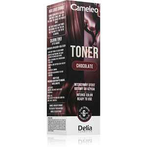 Delia Cosmetics Cameleo Toner barevný toner na vlasy odstín Chocolate 75 ml