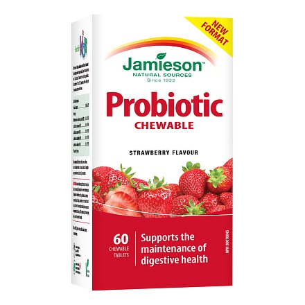 JAMIESON Probiotic jahoda tbl.60