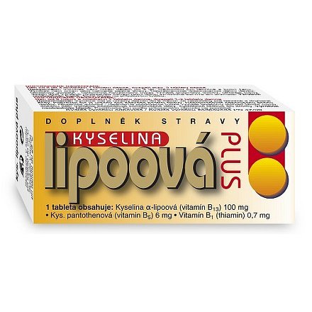 Kyselina lipoová Plus tablety 60