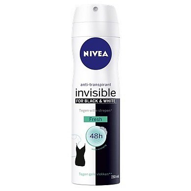 NIVEA Deo sprej AP B&W Fresh 150ml 88674