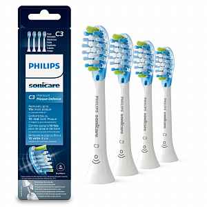 Philips Sonicare C3 Premium Plaque Defence Standardní velikost hlavice sonického kartáčku 4 ks HX9044/17