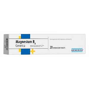 Magnesium B 6 Generica šumivé tablety 20