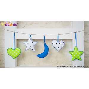 Baby Nellys Sada dekorací Stars be Love č. 2