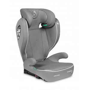 Caretero Dětská autosedačka Breezy 2v1 s isofixem, 100-150cm, šedá