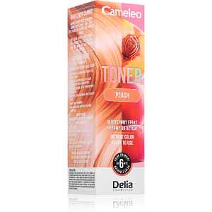 Delia Cosmetics Cameleo Toner barevný toner na vlasy odstín Peach 75 ml