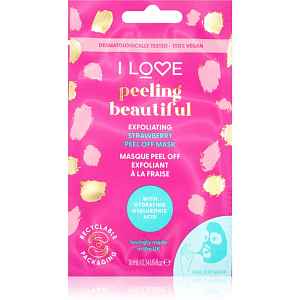 I Love Peeling Beautiful slupovací pleťová maska s exfoliačním účinkem 10 ml