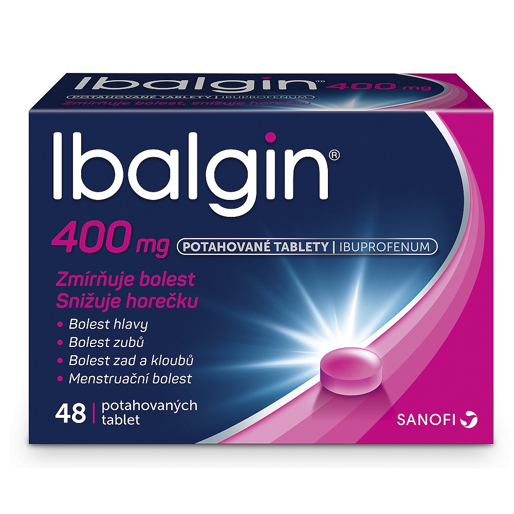 Ibalgin 400 por.tbl.flm. 48 x 400 mg