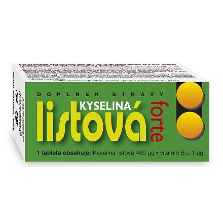 Kyselina listová Forte tablety 60 Naturvita