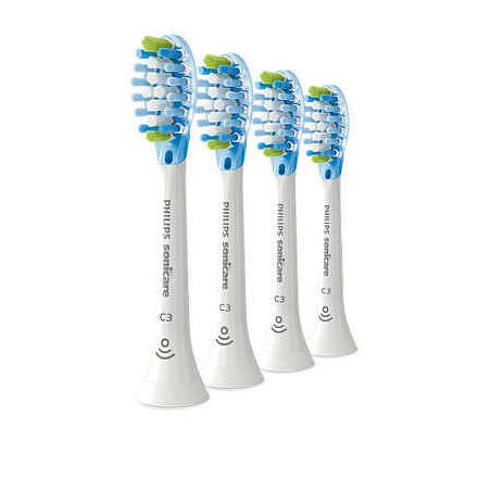 Philips Sonicare C3 Premium Plaque Defence Standardní velikost hlavice sonického kartáčku 4 ks HX9044/17