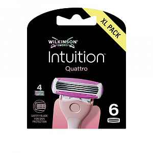 Wilkinson Intuition Quattro náhradní hlavice 6 ks