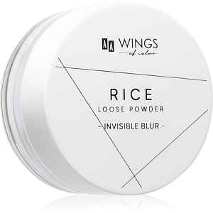 AA Wings of Color Rice transparentní sypký pudr 9 g