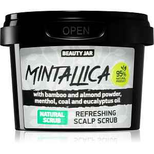 Beauty Jar Mintallica čisticí peeling na vlasy a vlasovou pokožku 100 g