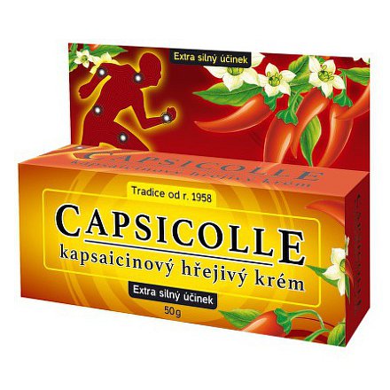 CAPSICOLLE kapsaicinový krém extra hřejivý 50g