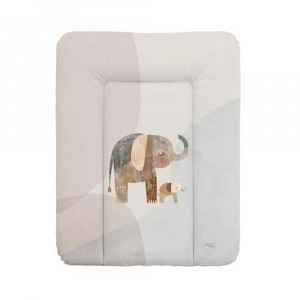 Ceba Měkká přebalovací podložka 50×70 cm Basic – na komodu pro miminko - Sloni