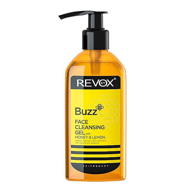 Čisticí pleťový gel Buzz Honey & Lemon (Face Cleaning Gel) 180 ml