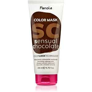 Fanola Color Mask barvicí maska na vlasy SENSUAL CHOCOLATE 200 ml