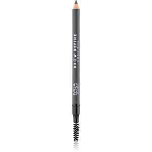 MUA Makeup Academy Brow Define dlouhotrvající tužka na obočí s kartáčkem odstín Grey 1,2 g