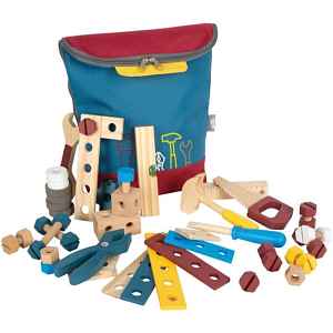 Small foot Workshop Tool Backpack sada hraček ze dřeva 3 y+ 1 ks