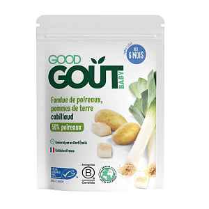 GOOD GOUT BIO Pórek s brambůrkem a treskou 190 g