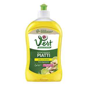Chante Clair Vert Eco Mycí prostředek na nádobí Lime e Zenzero 500 ml