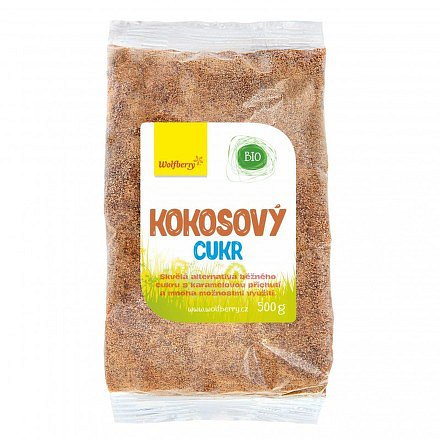 Kokosový cukr BIO 500 g Wolfberry (PP PACK)*