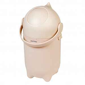 Nattou Koš na pleny Dropy Beige 27 cm, 20l
