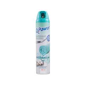 Q-Power osvěžovač vzduchu svěží bavlna 2v1 300 ml