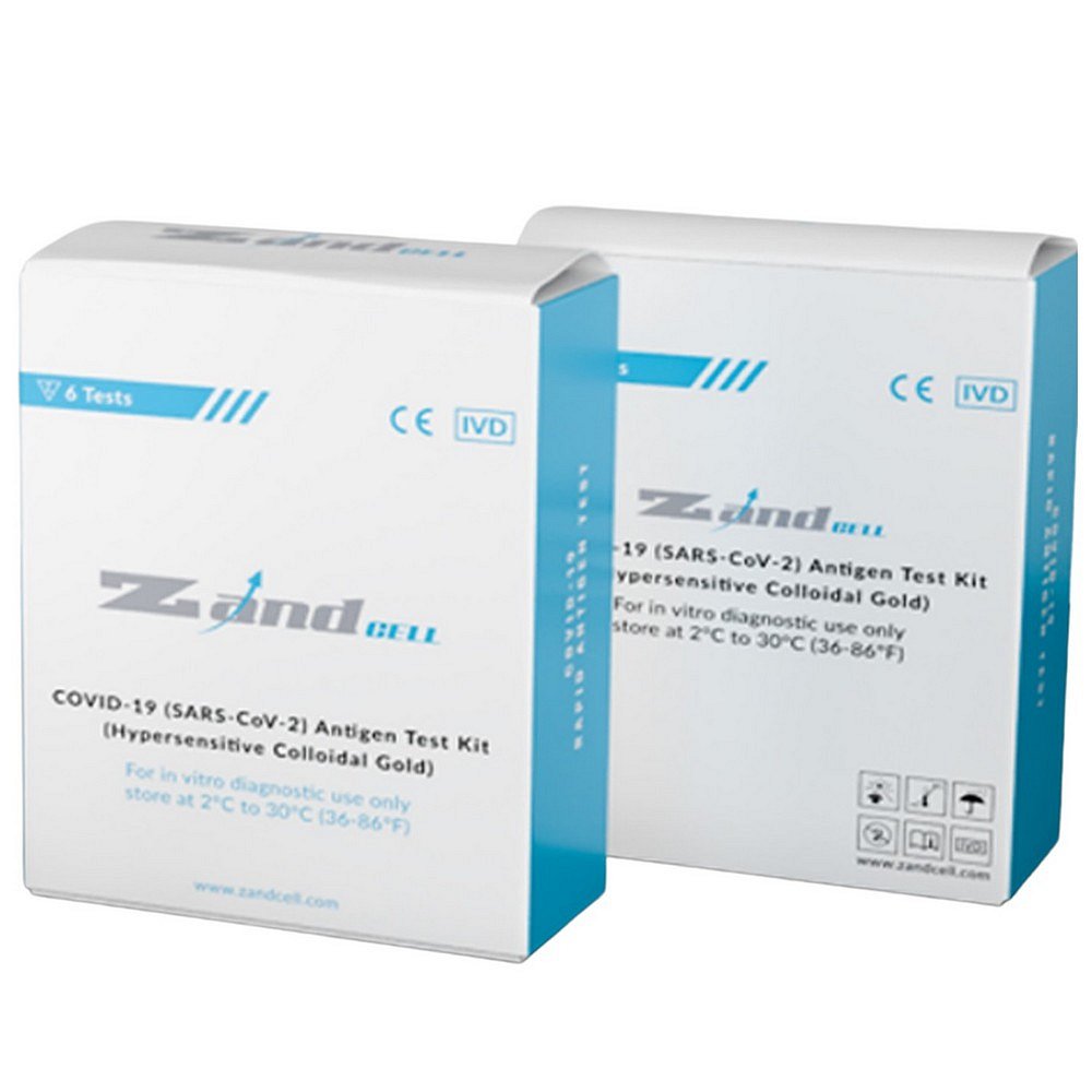 ZANDCELL COVID-19 Rapid Antigen Test 6 kusů