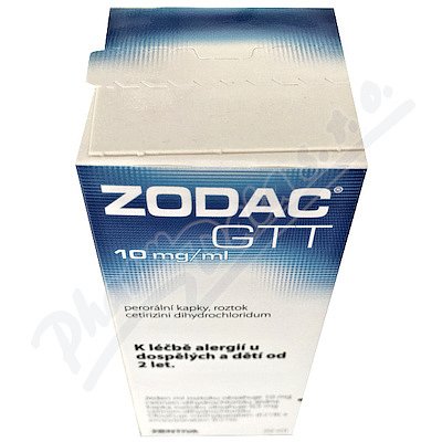 Zodac GTT 10 mg 20 ml