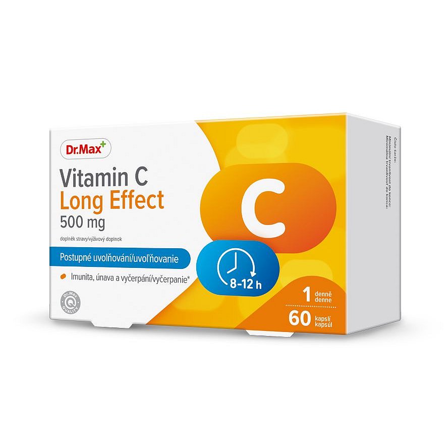 Dr.Max Vitamin C Long Effect 500 mg 60 kapslí