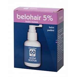 Belohair 5 % dermální roztok 1 x 60 ml