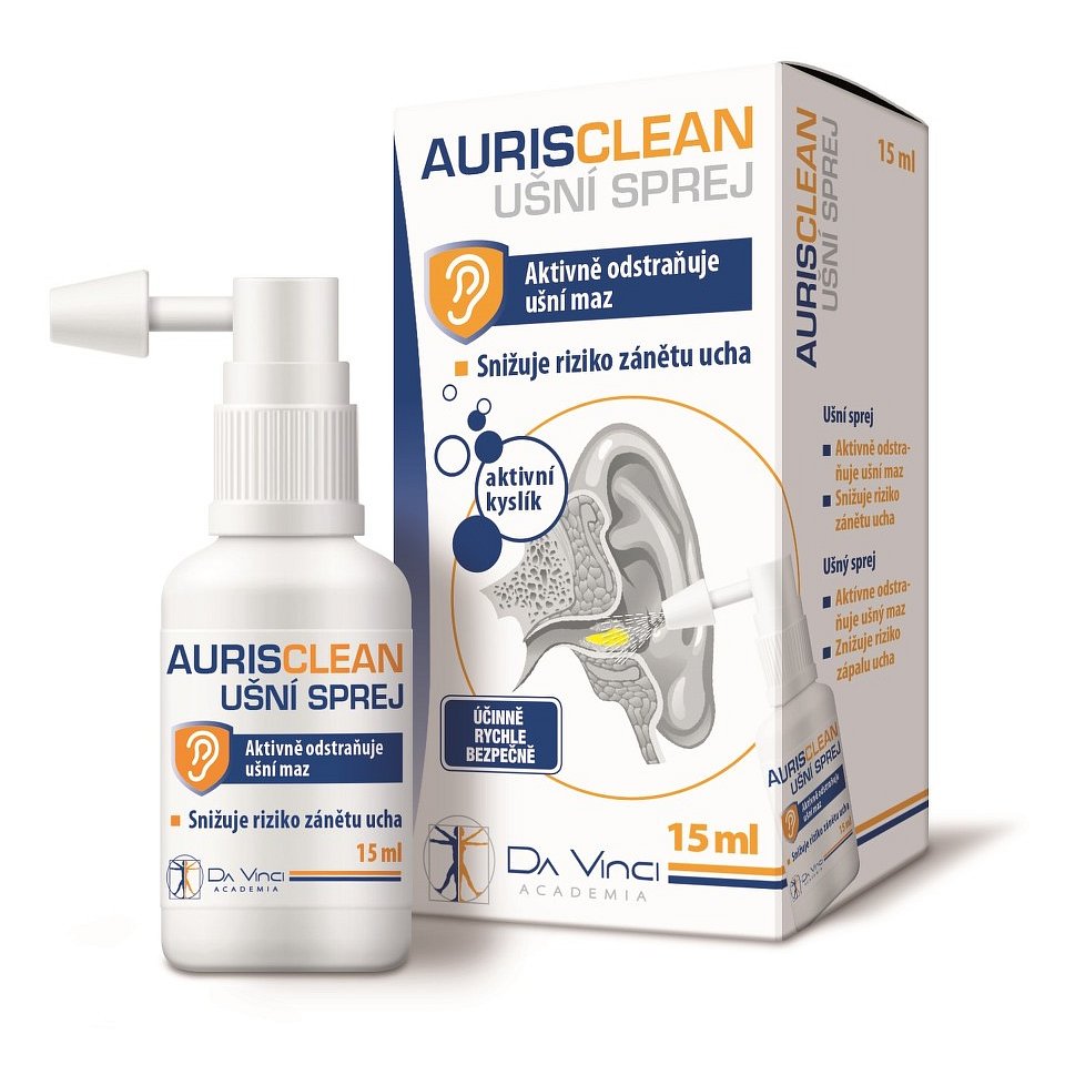 AurisClean ušní sprej DaVinci Academia 15ml