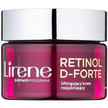 Lirene Retinol D-Forte 70+ rozjasňující denní krém s liftingovým efektem  50 ml