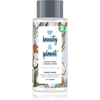 Love Beauty & Planet Volume and Bounty posilující kondicionér pro jemné vlasy 400 ml
