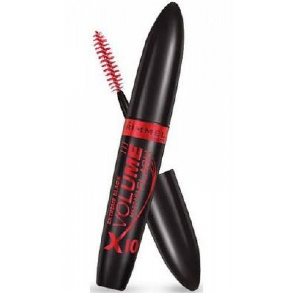 RIMMEL London Mascara Volume Flash X10 8 ml 001 Extreme Black černá