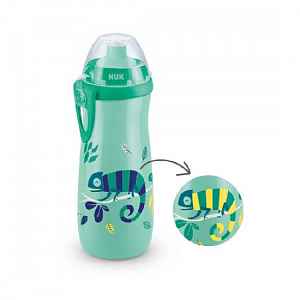 NUK FC Láhev Sports cup Chameleon 450 ml, Box - kluk