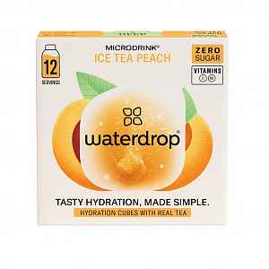 Waterdrop Ice Tea broskev 12 ks