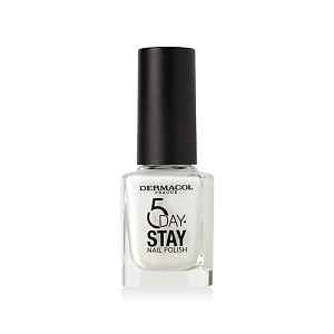 5Day Stay   Dlouhotrvající lak na nehty č.56 Artic White Dermacol - Oficiální e-shop Dermacol